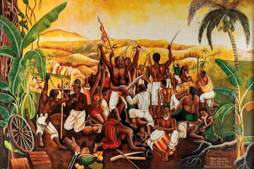 Gaspar Yanga, símbolo de resistencia afroamericana en el México virreinal. La imagen forma parte de la exposición Yanga, esclavitud y libertad del Latino Arts Project.