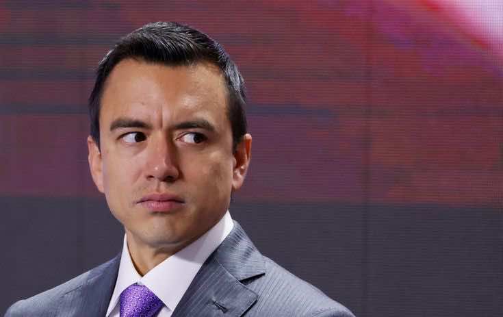 Daniel Noboa, presidente de Ecuador