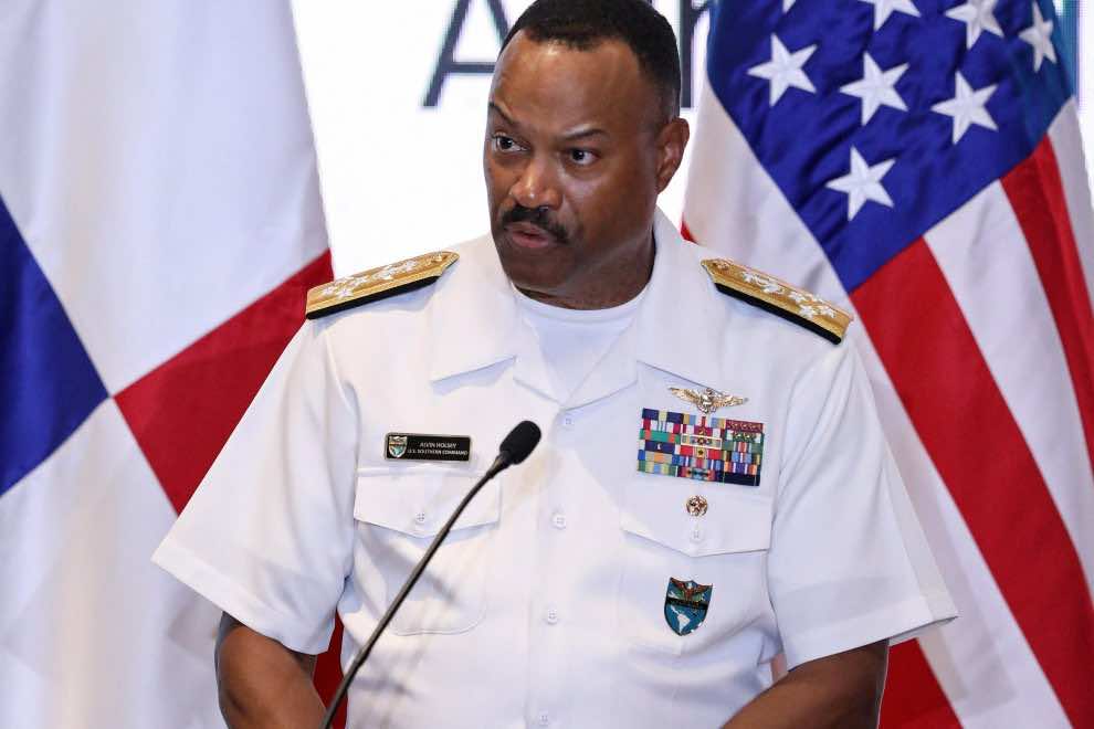 El almirante de la Marina Alvin Holsey, jefe del Comando Sur (SOUTHCOM).