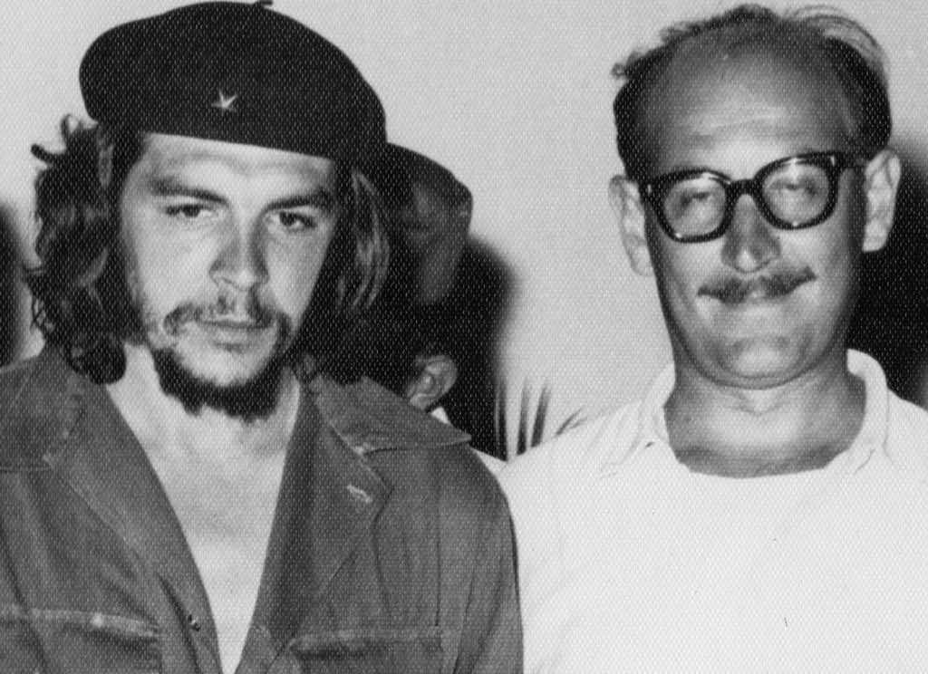 Fernando Nadra uno de los líderes del Partido Comunista Argentino con Che Guevara, La Habana, mayo 1960.