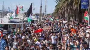 Barcelona se convierte en puerto de la resistencia palestina