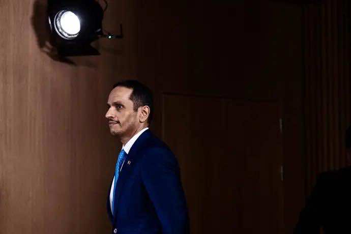 El primer ministro de Qatar, el jeque Mohammed bin Abdulrahman bin Jassim Al-Thani,