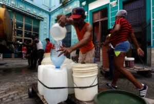 Más de tres millones de cubanos sufren escasez de agua en medio de la crisis