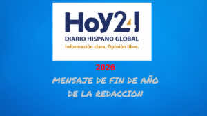 La Redacción de Hoy24 desea un feliz Año Nuevo a sus lectores