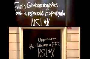 Filmin desafía las presiones y mantendrá el documental sobre los altercados del procés