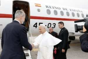 Felipe VI cedió su Falcon al Papa para cerrar una visita histórica