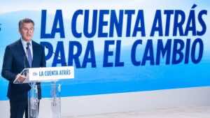 Feijóo declara agotado al Gobierno y blinda su pacto con Vox