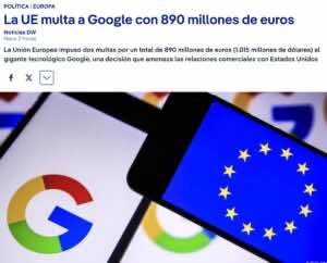 Google y la UE: claves de una década de sanciones