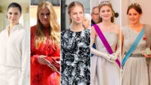 ¿Quiénes son las futuras reinas de Europa?