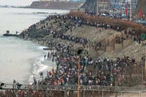 Defensa descarta que Marruecos organizara la avalancha de Ceuta