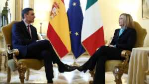 Meloni mantiene el pulso por Schengen con Sánchez
